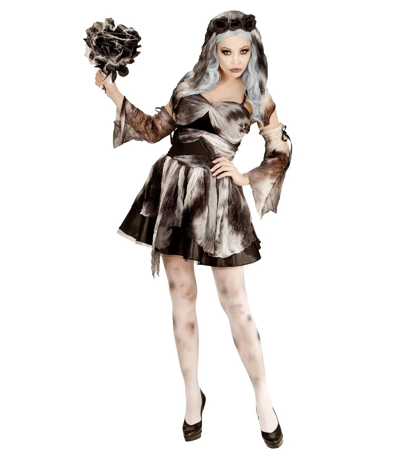 Disfraz de Novia Cadáver para Mujer Disfraces Halloween Widmann